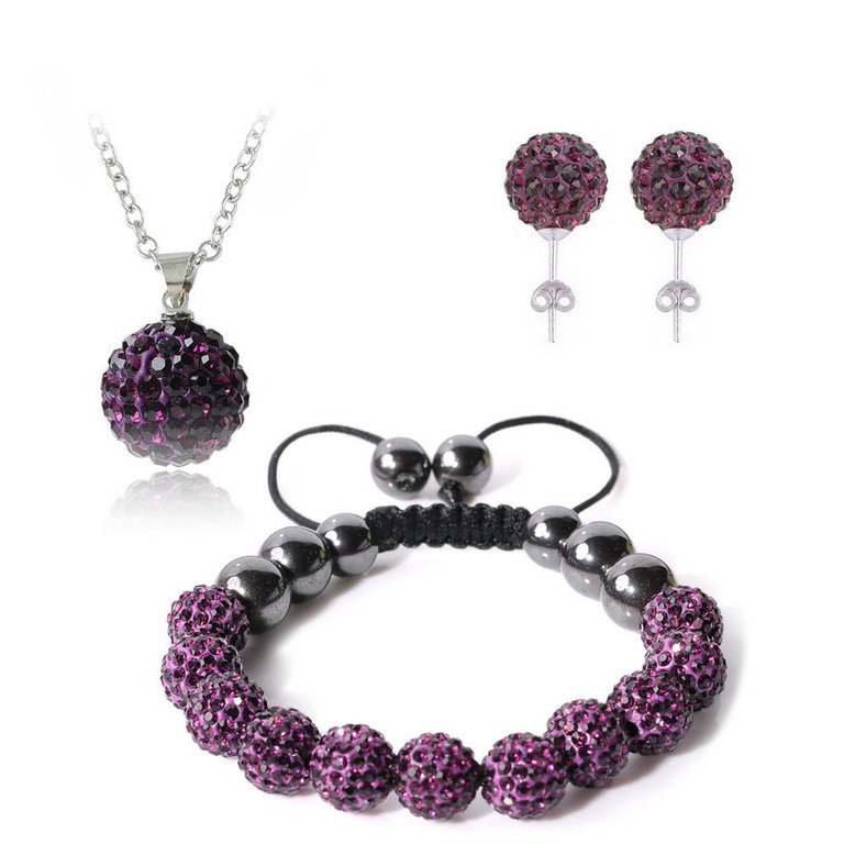 ensemble de bijoux exclusifs | Série CZ brillant - TYPE: E