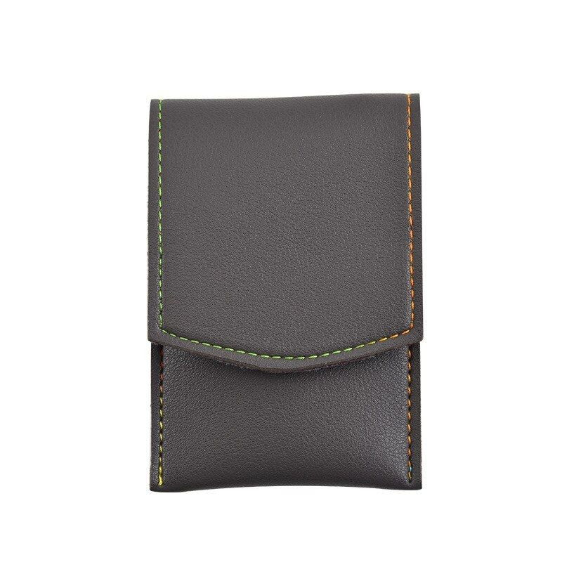 Maniküre-Set – 4-teilig – Grau – Kunstleder und Stahl