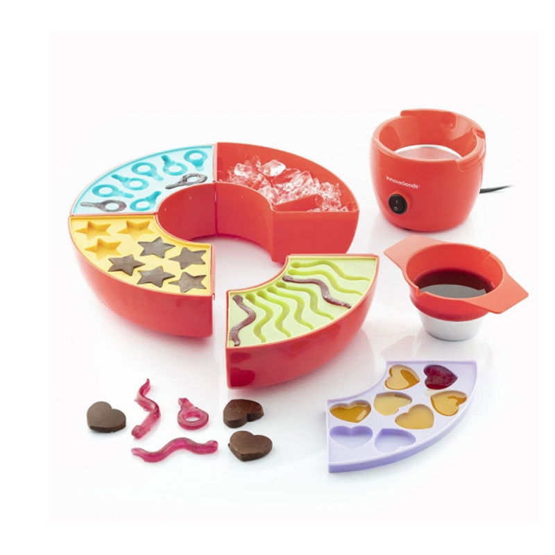 Maschine für Gummibärchen und Schokolade – 2-in-1