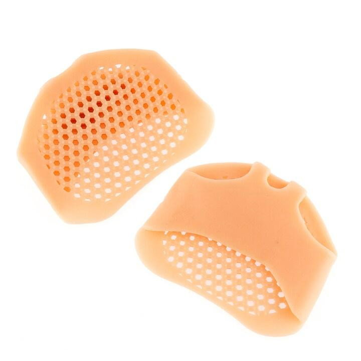 2x coussinets soulageant les pieds en silicone