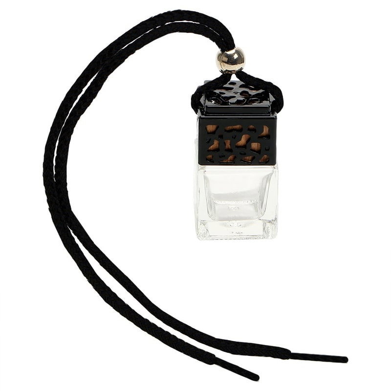 Flacone di profumo per l'auto - Nero