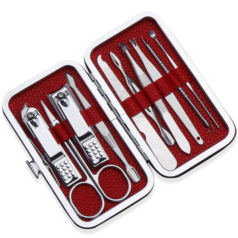 Maniküre-Set - 10 Teile aus Edelstahl