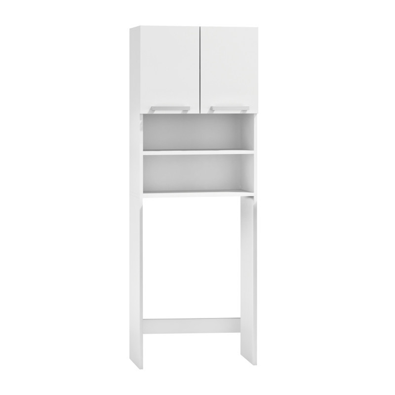 Badezimmerschrank weiß für Waschmaschine