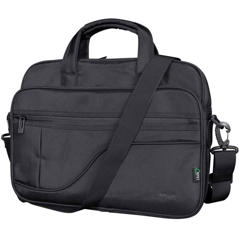 Sydney Laptoptasche 17,3 Zoll, umweltfreundlich, Schwarz