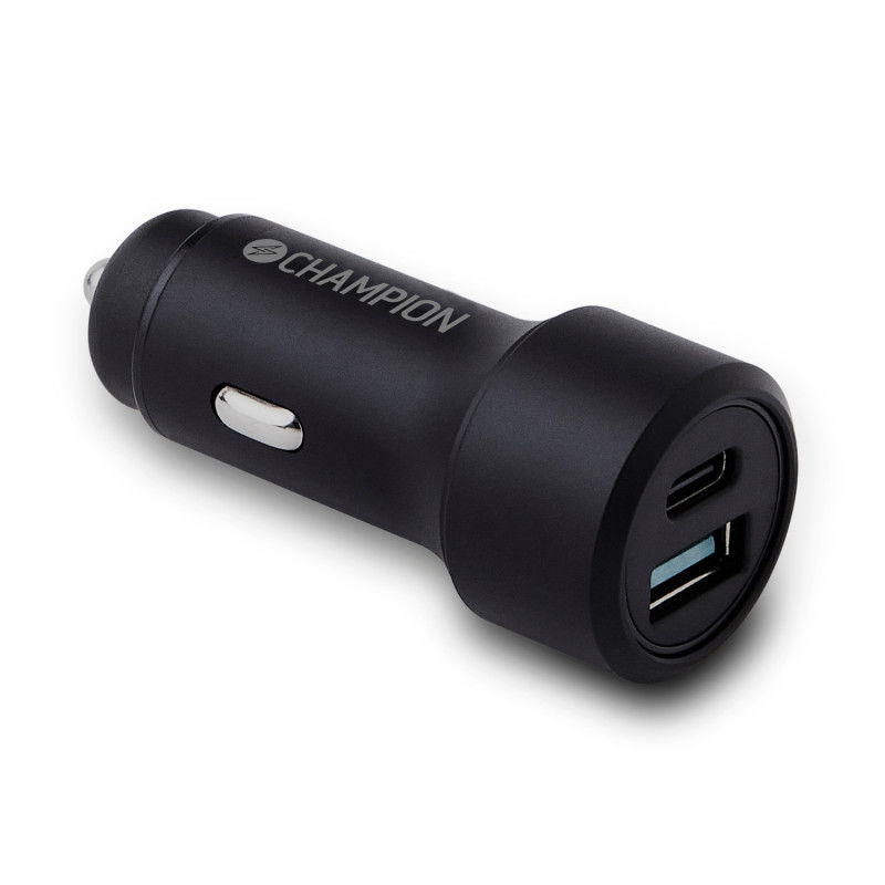 Autoladegerät 43 W 2-Port QC/PD Schwarz