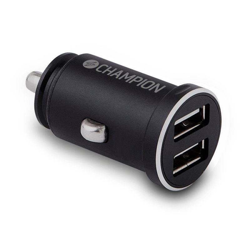 Autoladegerät 24W 2-Port Mini Schwarz