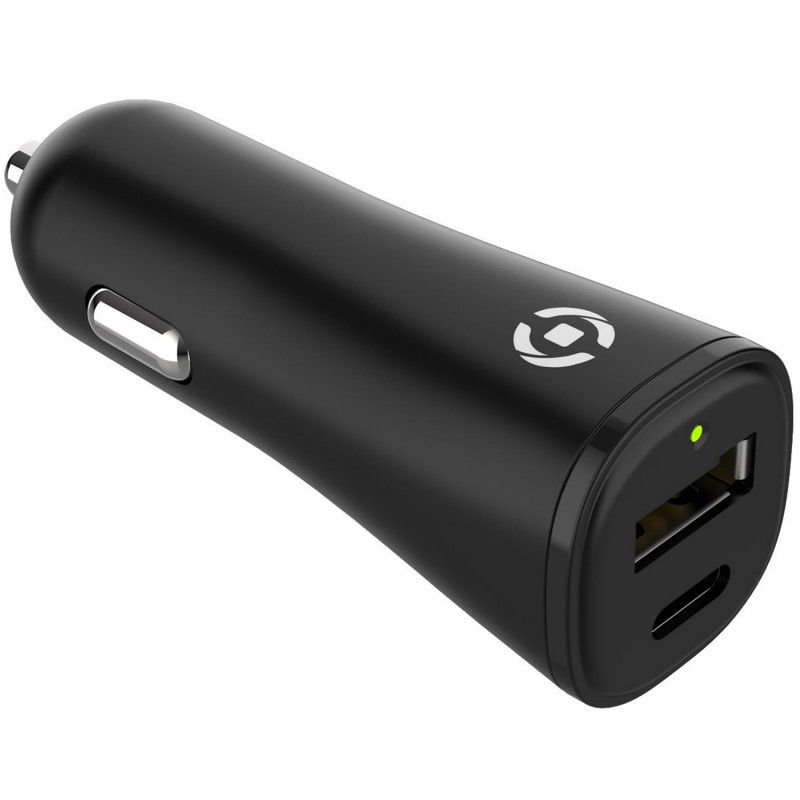 Planet Autoladegerät USB-A + USB-C 32W aus 100 % recyceltem Kunststoff Schwarz
