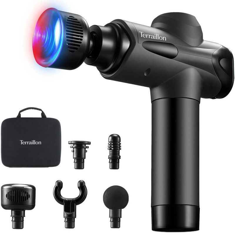 Massagepistole Expert Heat&Cold 4 Zubehörteile + 1 heiß/kalt