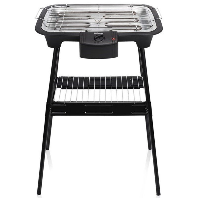Elektrogrill mit Ständer BQ-2883 inkl. Ablage 2000W