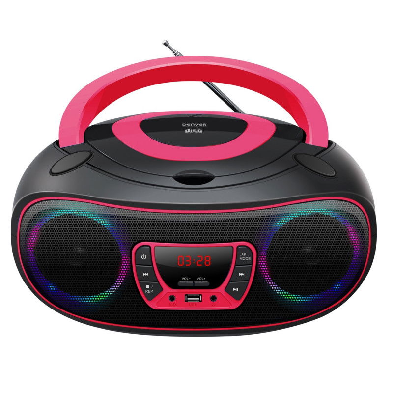 Boombox CD con FM/USB/BT