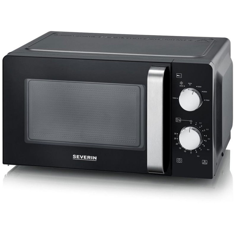 Mikrowelle Schwarz 700W 17 Liter MW 7886