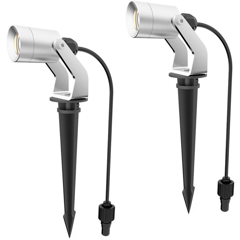Allan Spotlight Kit 2er-Pack inkl. Netzteil 12V 3000K 10lm IP67