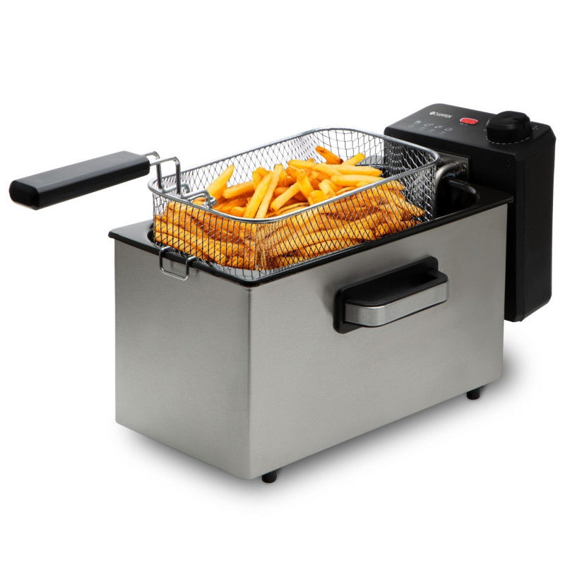 Fritteuse 3,0 l 2000 W FR130 Edelstahl
