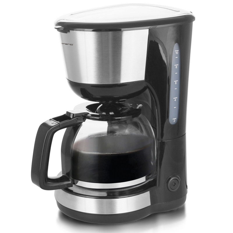 Kaffeemaschine 1000Watt 1,25l Edelstahl