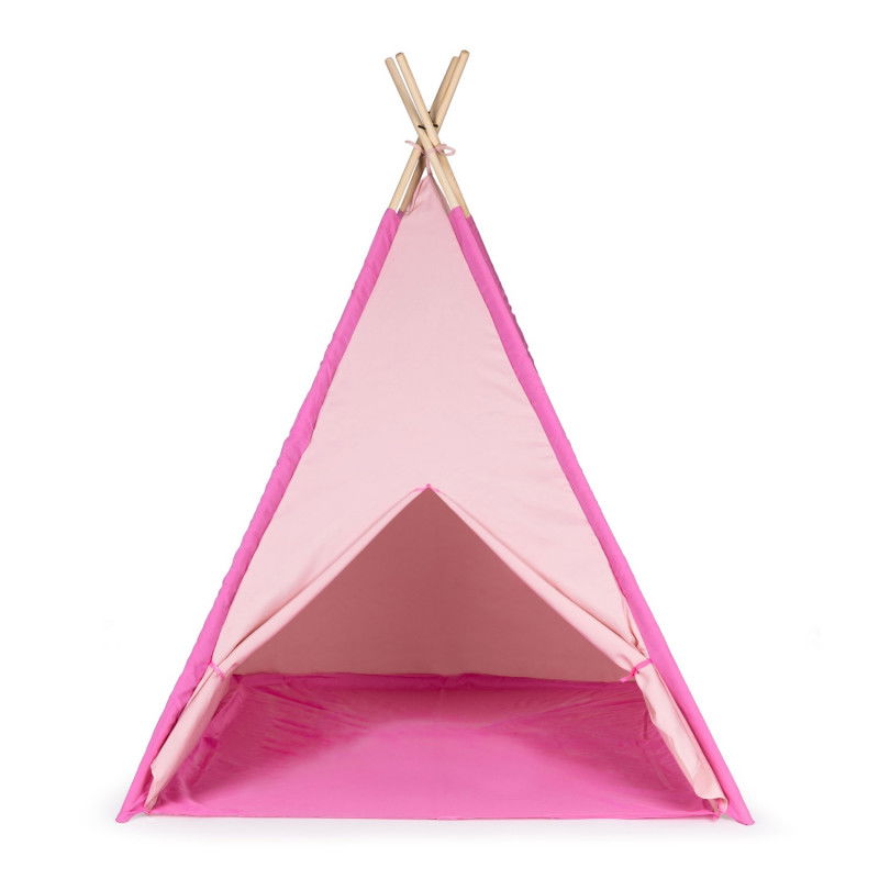 Tipi-Zelt für Kinder ab 3 Jahren mit wasserdichtem Boden und Fenster