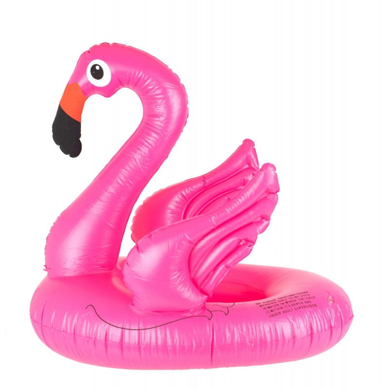 Rosa Flamingo-Kindermatratze aufblasbar, 66 x 47 x 57 cm