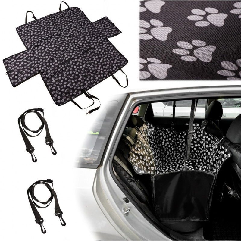 Tapis de voiture convertible imperméable pour animaux de compagnie