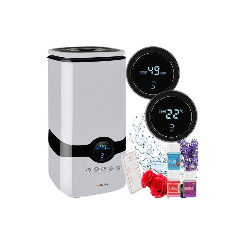 Ultraschall-Luftbefeuchter 4L mit Ionisierung und Ölen