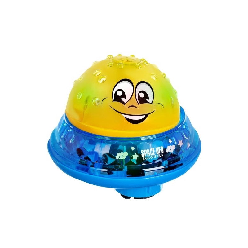 LED-Badespielzeug 4-in-1: Brunnen, Musik, Licht, Projektor