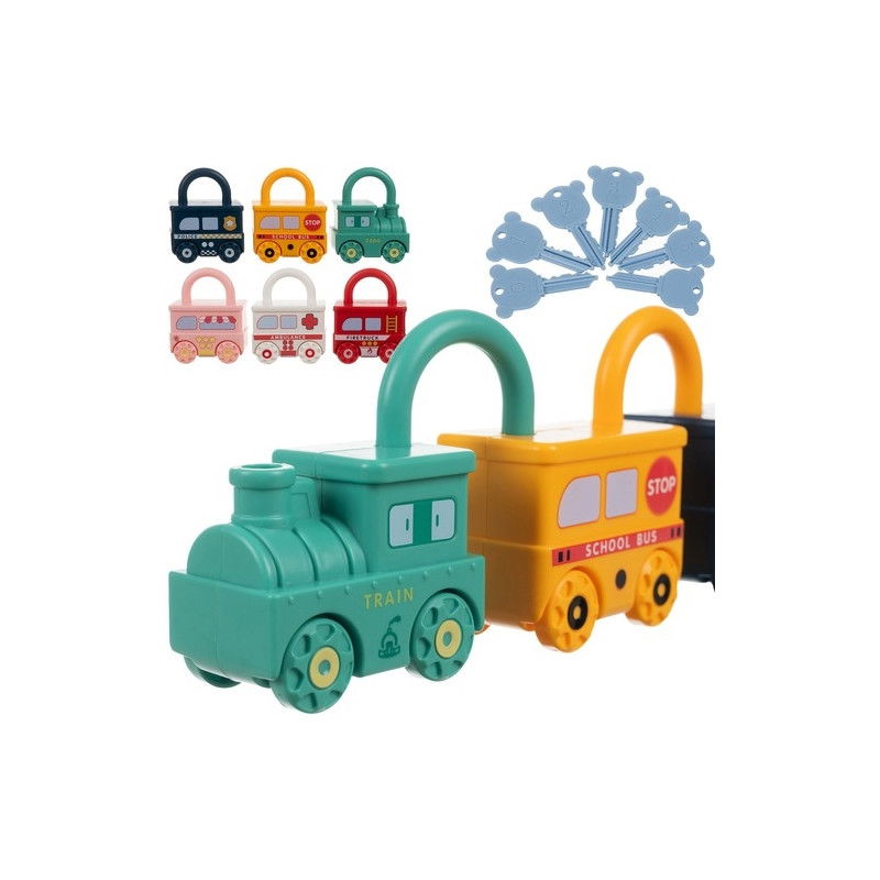 Pädagogisches Puzzle-Spielzeugauto für Kinder