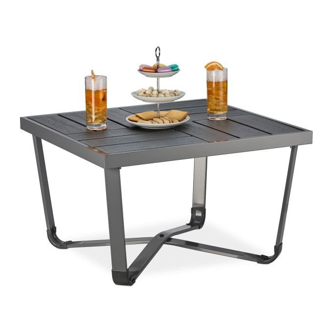Table de balcon aspect bois