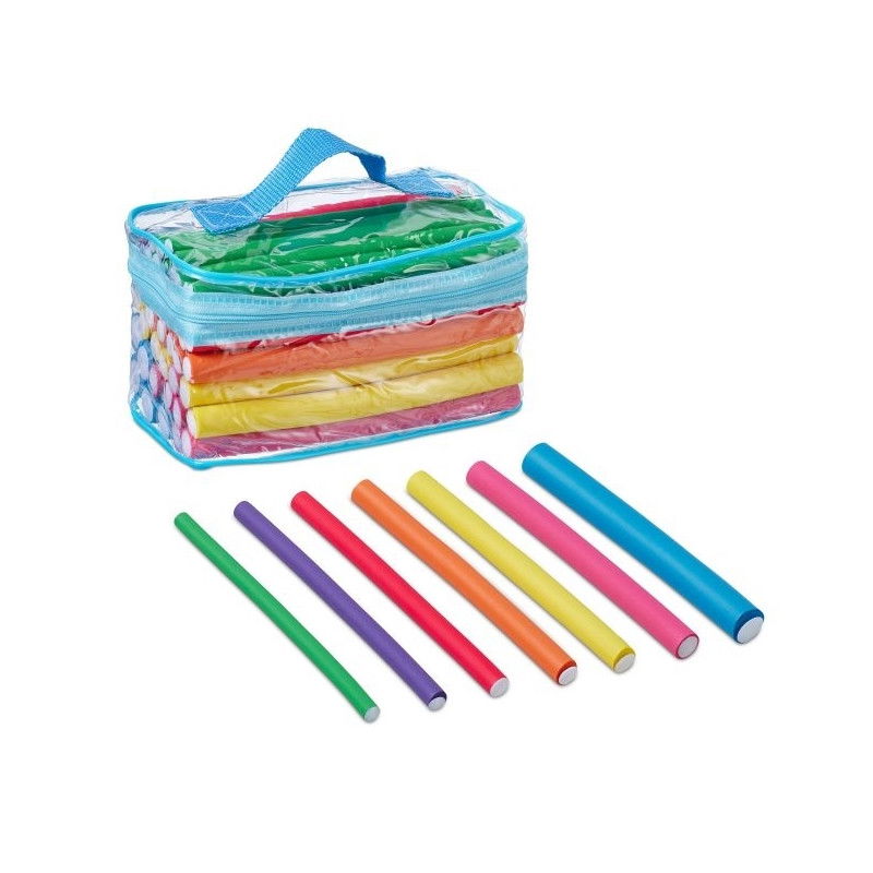 48-teiliges Lockenstab-Set mit Tasche