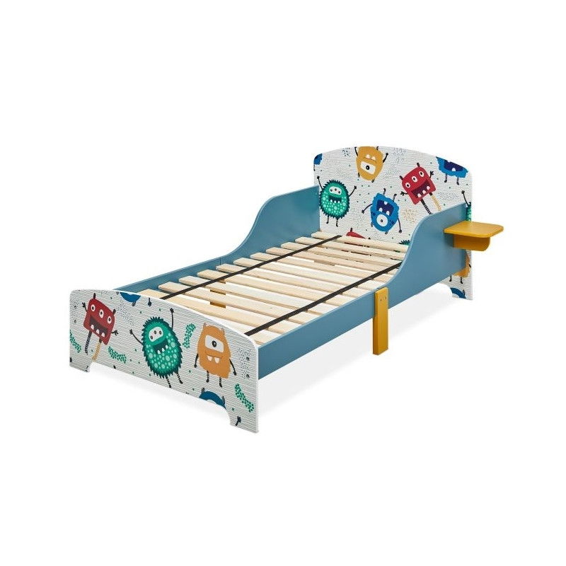 Kinderbett kleine Monster mit Regal