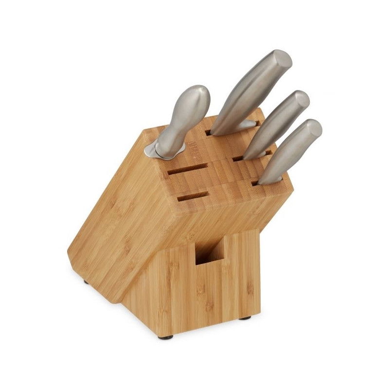 Unmontierter Messerblock aus Bambus