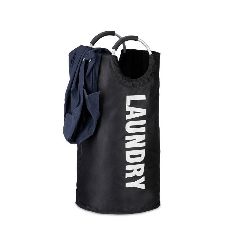 Zusammenklappbarer Wäschekorb mit Griff