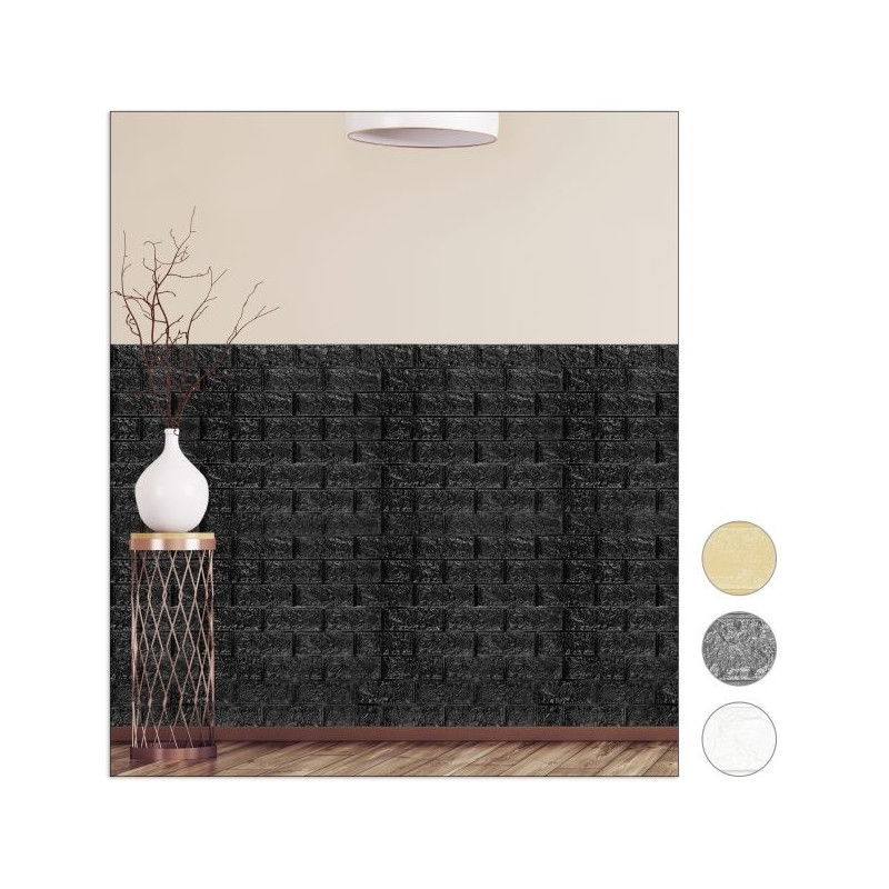 Wandtattoo-Set Ziegel, selbstklebend