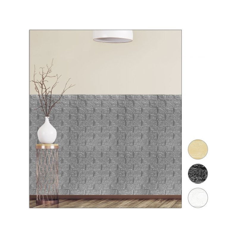 Wandtattoo-Set Ziegel, selbstklebend