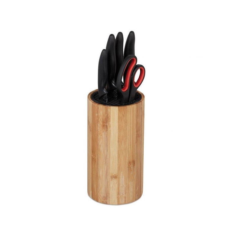 Bambus-Messerblock ohne Messer
