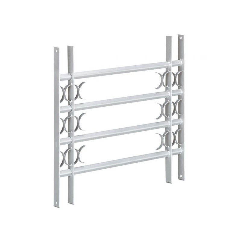 Einbruchschutz durch ausziehbares Fenstergitter