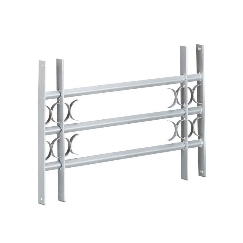 Einbruchschutz durch ausziehbares Fenstergitter