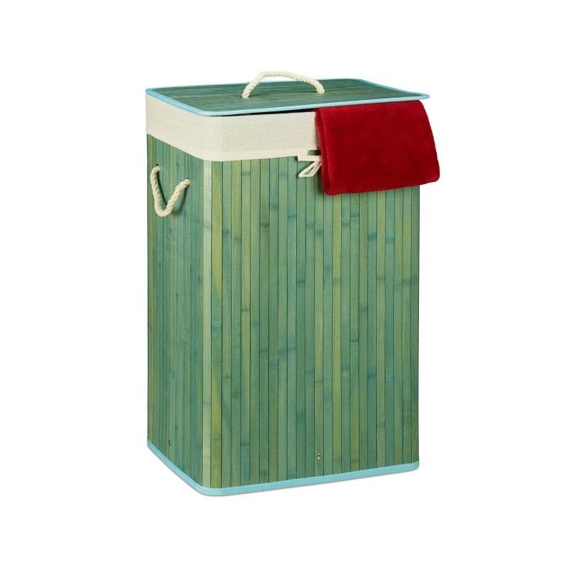 Wäschekorb Ecke Bambus