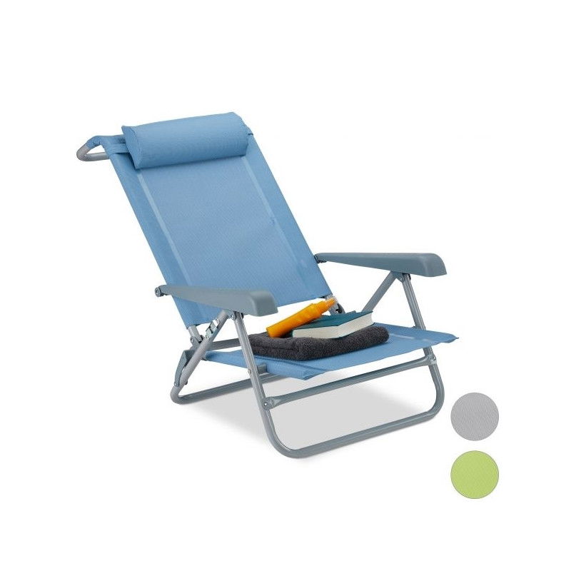 Messingstuhl mit Nackenkissen