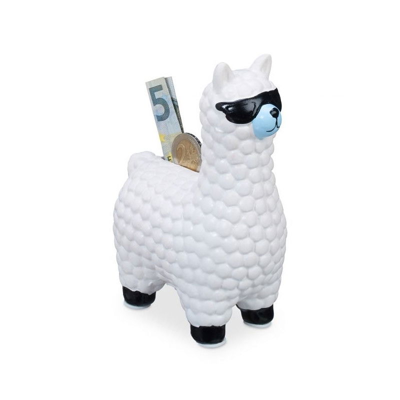 Lahmes Sparschwein mit Sonnenbrille