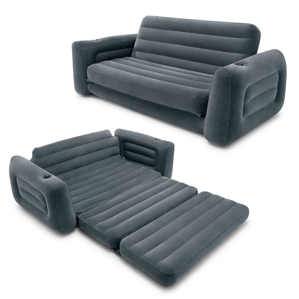 Divano letto gonfiabile, materasso 2in1 INTEX 66552NP