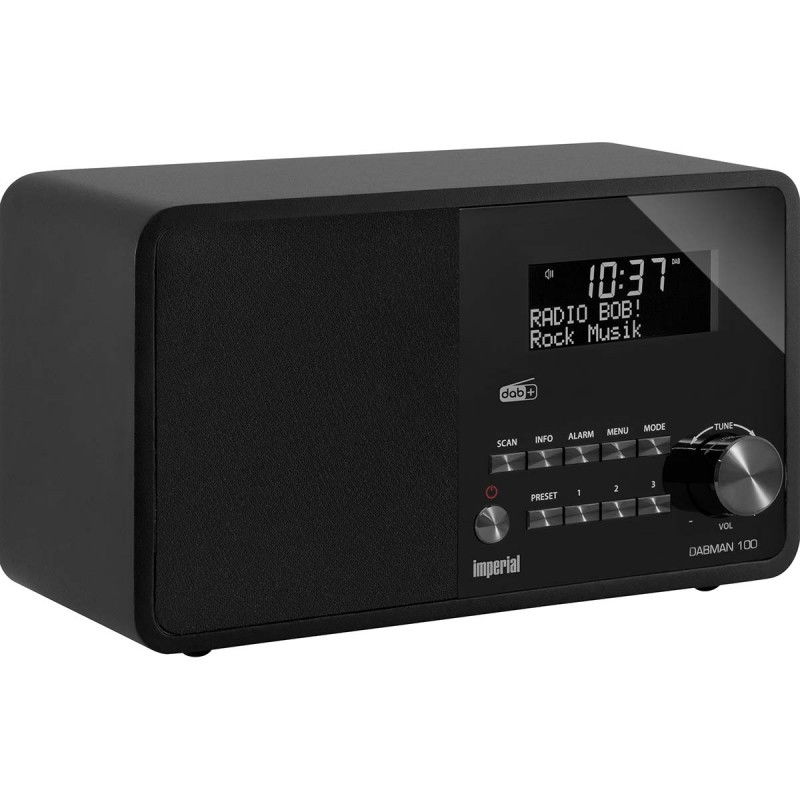 DABMAN 100 DAB+ / Radio FM Nero