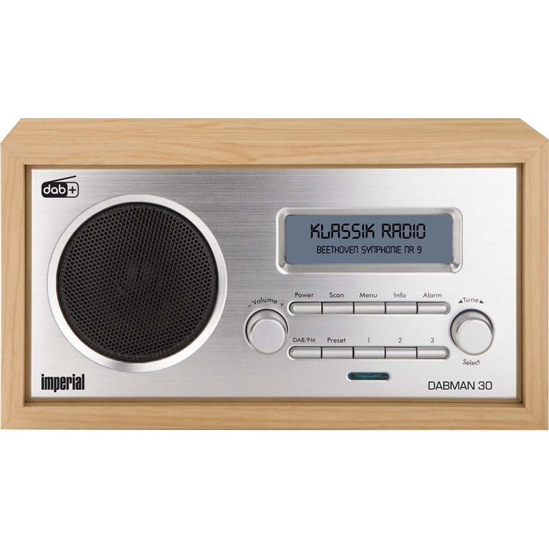 DABMAN 30 DAB+ / Radio FM Legno