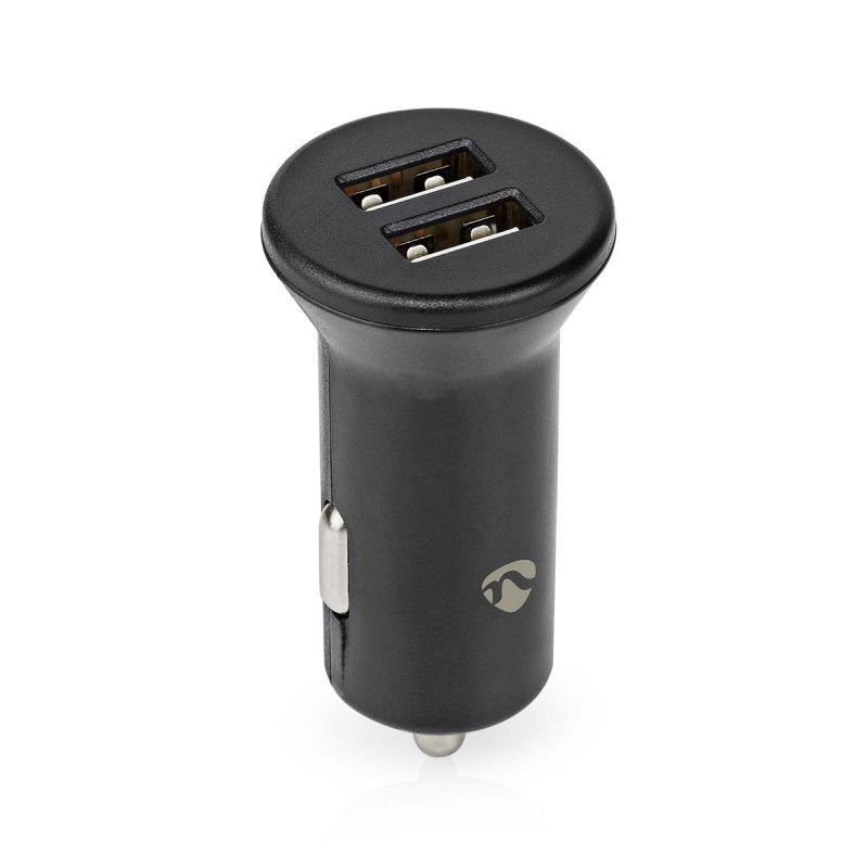Autoladegerät | 24 W | 2x 2,4 A | Anzahl der Ausgänge: 2 | Anschlussart: 2x USB-A | | | Einzelspannungsausgang