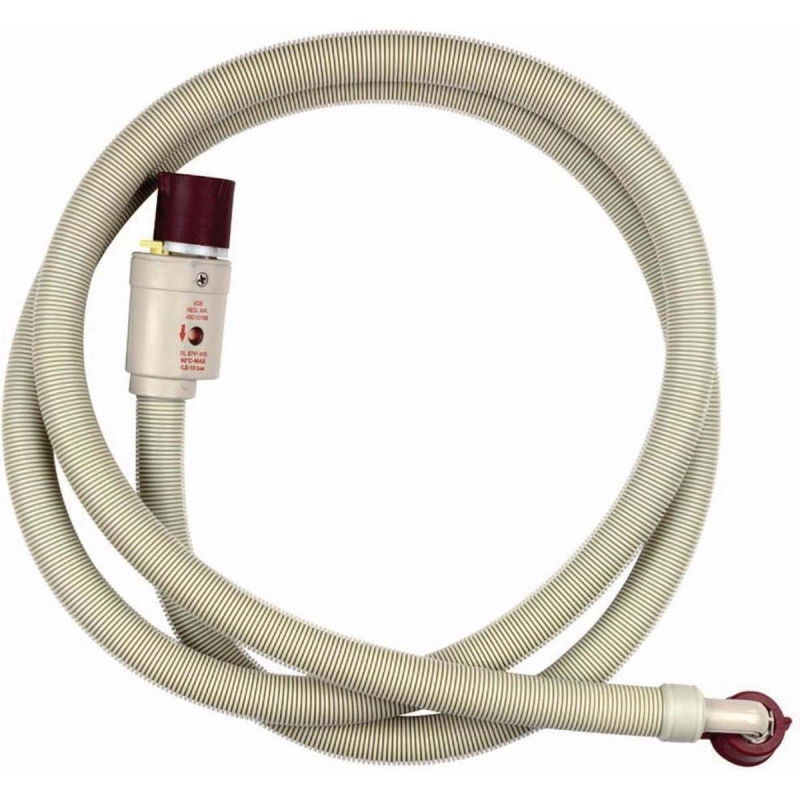 Zulaufschlauch mit Waterblock 3/4 '' gerade - 3/4 '' gewinkelt 90 °C 1,50 m