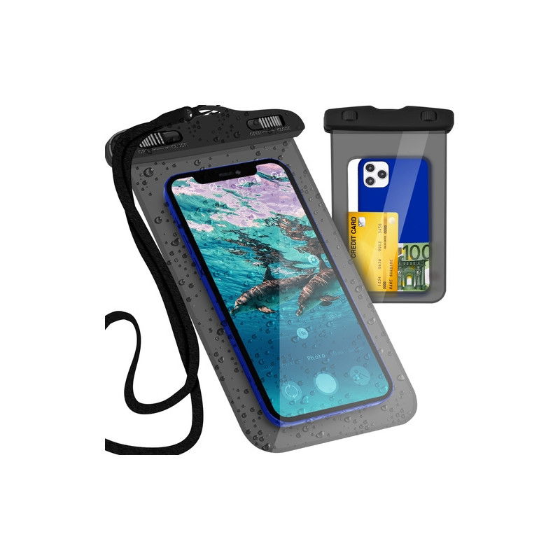 Wasserdichte Handyhülle – Schwarz 23414