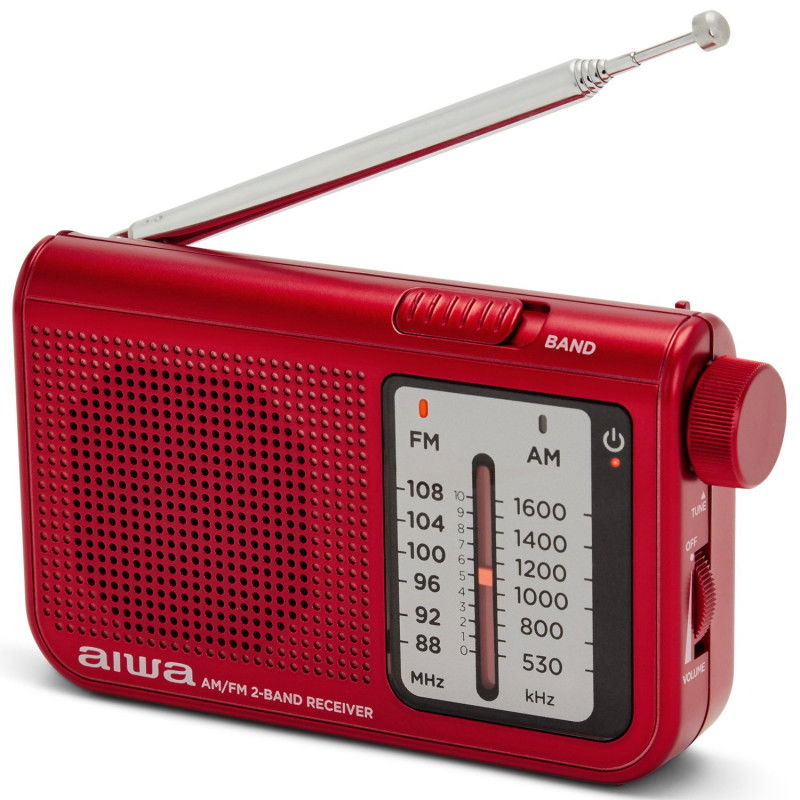 Taschenradio mit FM/AM Rot