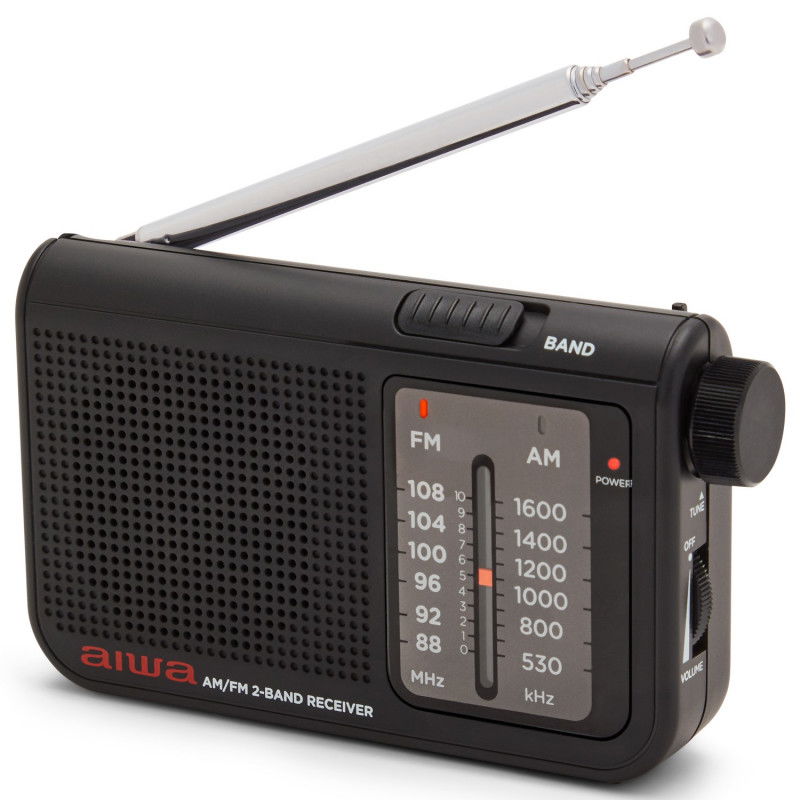 Taschenradio mit FM/AM Schwarz