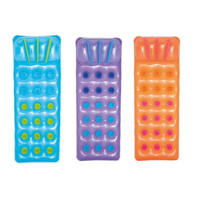 Aufblasbare Matratze zum Schwimmen 3 Farben 188 x 71 cm Bestway 43015 lila