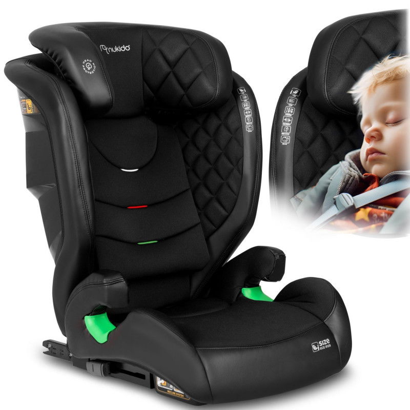 Autositz Nukido Louis schwarz 15-36 kg ISOFIX