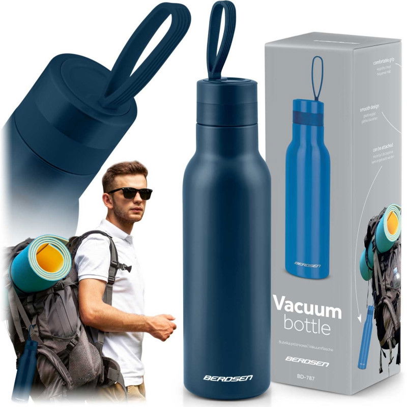Vakuum-Thermoskanne 500 ml BD-787 Dunkelblau