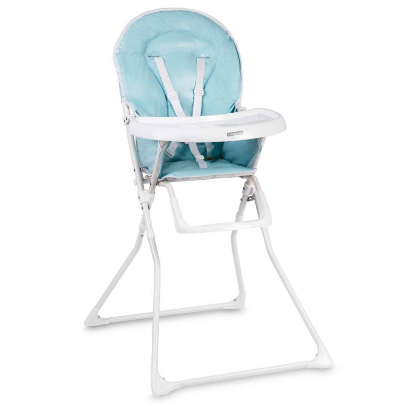 Sedia da pranzo per bambini Fando 7066 bianca e blu