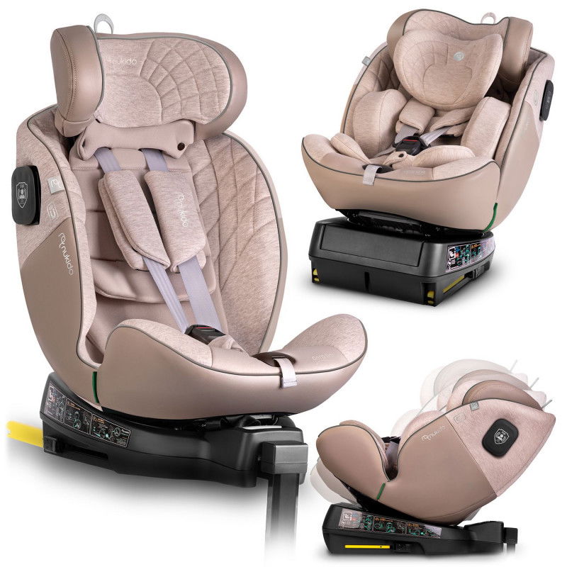 Nukido Aero Line Beige Autositz 0-36kg ISOFIX